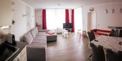 Wohnzimmer Ferienwohnung Beloch